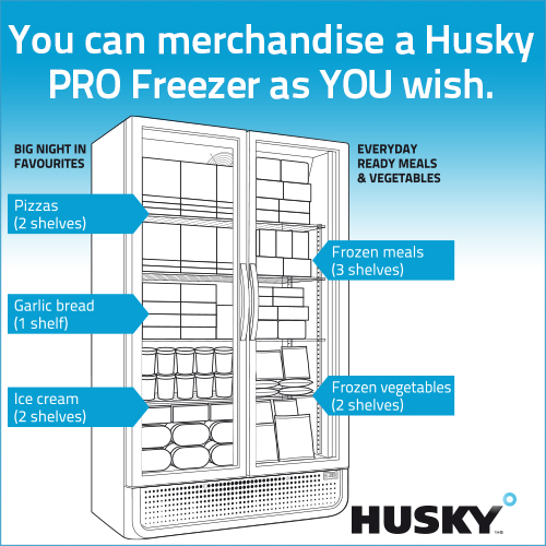 Frozen Food Tips Double Door