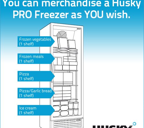 Plan-o-gram Frozen Food Single Door